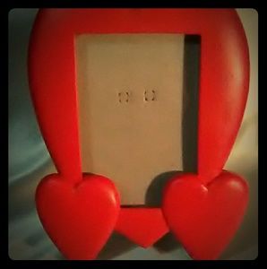 Heart photo frame